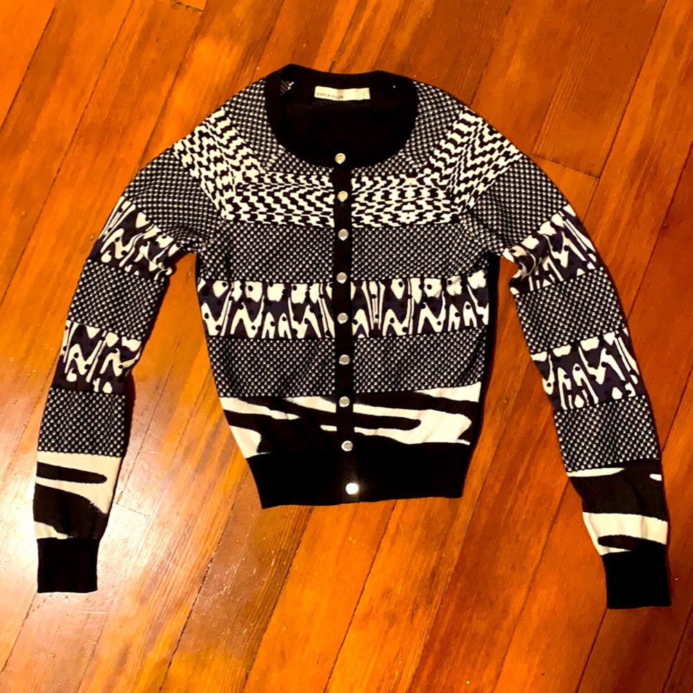 Karen Millen Snap Cardigan Sweater